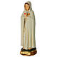 Maria Rosa Mistica statua 20 cm resina dipinta s3