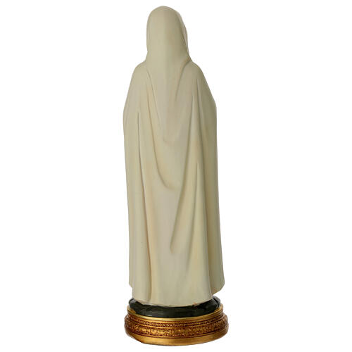 Mary Rosa Mystica statue 20 cm painted resin 4