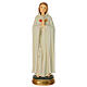 Maria Rosa Mística 40 cm figura resina pintada à mão s1
