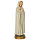 Maria Rosa Mística 40 cm figura resina pintada à mão s3