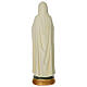 Maria Rosa Mística 40 cm figura resina pintada à mão s4