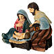 Nativity of painted resin for 16 cm Nativity Scene, 12x8x10 cm s3