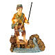 Set 3 mestieri presepe 10 cm resina dipinta s2