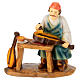 Set tre mestieri maschili resina presepe 12 cm s3