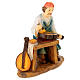 Set tre mestieri maschili resina presepe 12 cm s6