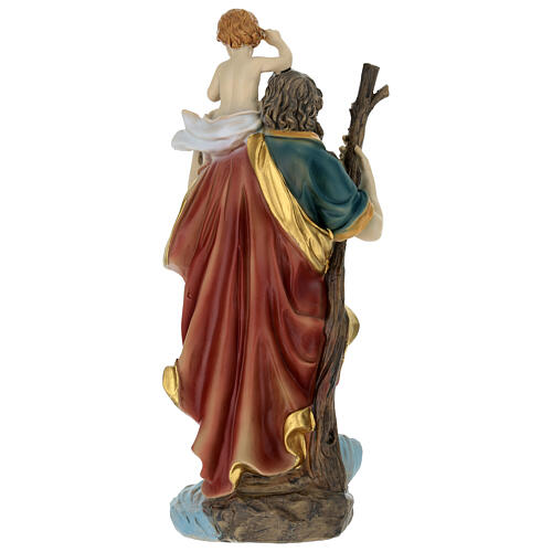 Saint Christopher statue in resin 30 cm 4