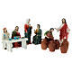 Set tramutazione acqua vino 12 cm resina s1