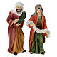 Set ingresso a Gerusalemme 12 cm resina s4