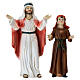 Set ingresso a Gerusalemme 12 cm resina s5