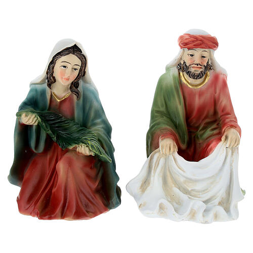 Entrance to Jerusalem set 12 cm resin 3