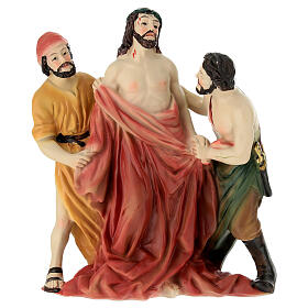 Undressing of Jesus Christ for 12 cm resin Easter Creche