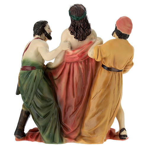 Svestizione di Cristo 12 cm resina 4