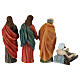 Healing of the paralytic, set for 12 cm resin Easter Creche s4
