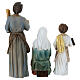 Set Sacra famiglia falegnami 12 cm resina s4