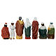 Set ritrovamento Gesù tempio 12 cm resina s5