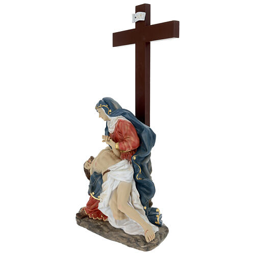 Pieta statue 50 cm resin 4