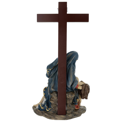 Pieta statue 50 cm resin 5