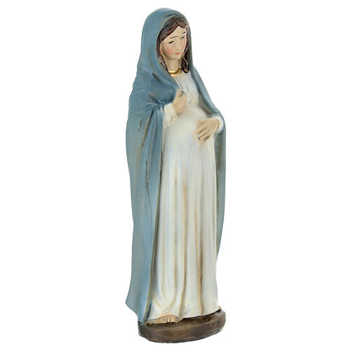 Pregnant Mary figurine 12 cm resin 2