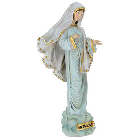 Virgen de Medjugorje 30 cm resina