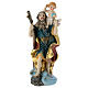 St Christopher statue 12 cm resin s1