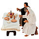 Noces de Cana 7 pcs crèche napolitaine de Pâques en terre cuite 13 cm s8