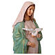 Figura Maryi Brzemiennej z gołębicą – żywica kolorowa 40 cm s4