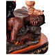 Figura św. Michała Archanioła z demonem – figura z żywicy kolorowej 77 cm s4