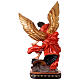 Figura św. Michała Archanioła z demonem – figura z żywicy kolorowej 77 cm s8