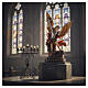 St. Michael the Archangel colored resin statue 80 cm s2