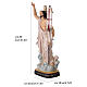 Auferstehung Christi – 80 cm, farbig gefasstes Resin s3