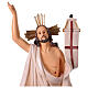 Resurrección de Jesús de resina colorida 80 cm s2
