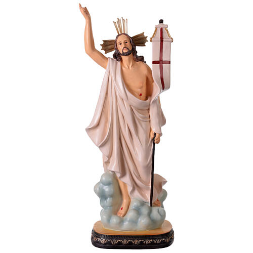 Figura Zmartwychwstania Jezusa – figura z żywicy kolorowej 80 cm 1