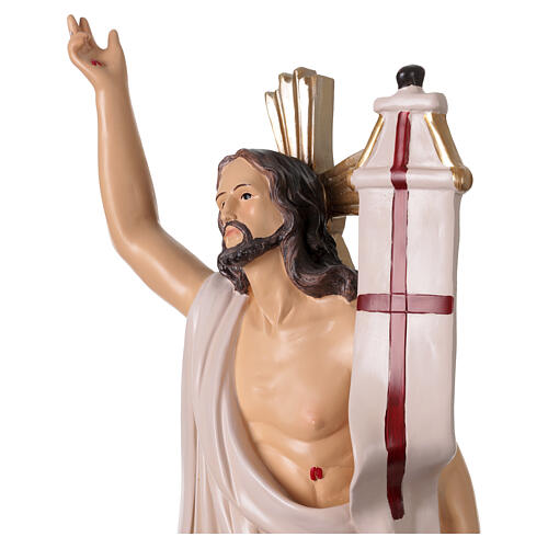 Figura Zmartwychwstania Jezusa – figura z żywicy kolorowej 80 cm 7