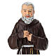 Statue Padre Pio de Pietrelcina en résine 20 cm s4