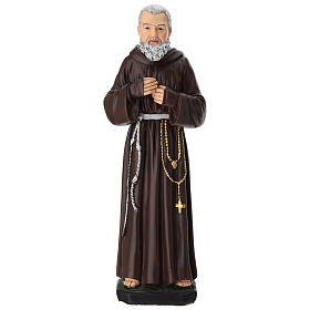 Statua Padre Pio da Pietrelcina resina 20 cm