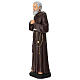 Statua Padre Pio da Pietrelcina resina 20 cm s5