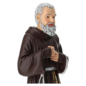 Statue Padre Pio of Pietrelcina resin 20 cm