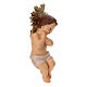 Niño Jesús con aureola 8 cm resina pintada s3