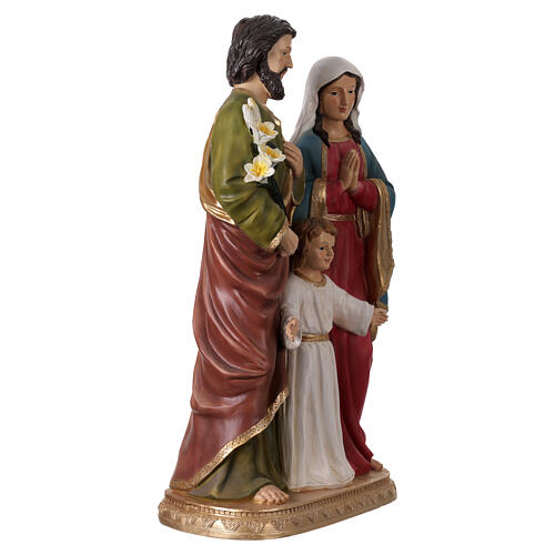 Heilige Familie – 60 cm, farbig gefasstes Resin 7