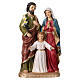 Holy Family, 25x14x8 in, coloured resin s1