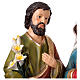 Sacra Famiglia 60x35x20 cm resina colorata s6