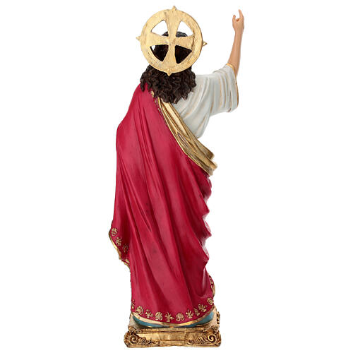 Heiligstes Herz Jesu – bemalte Statue aus Resin, 30 cm 7