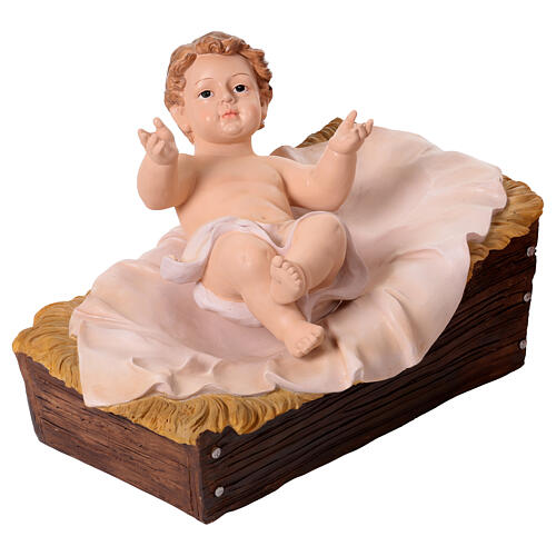 Belén completo 120 cm resina 11 figuras para interiores 3