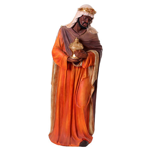 Belén completo 120 cm resina 11 figuras para interiores 10