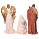 Presepe completo 120 cm resina 11 soggetti da interno s15