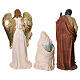 Presepe completo 120 cm resina 11 soggetti da interno s17