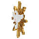 Colomba dello Spirito Santo 12 cm resina dipinta s4