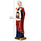 Resin statue of Saint Veronica, 8 in, painted resin s3