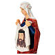 Statua Santa Veronica resina 20 cm resina dipinta s6