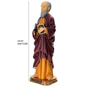 Heiliger Bartholomäus – Statue 30 cm aus handbemaltem Resin